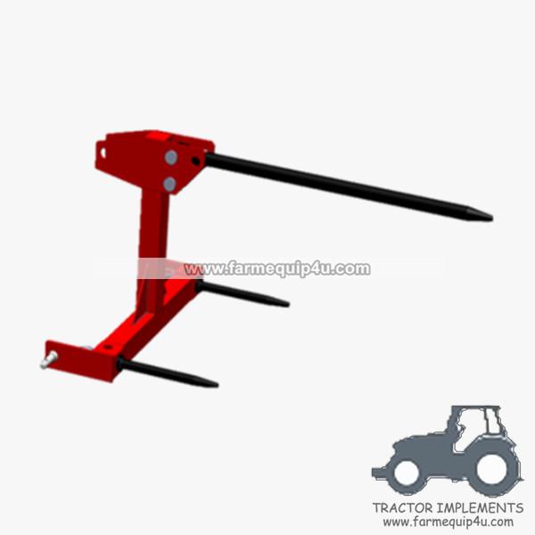 Buy cheap Farm equipment tractor 3point bale spear from wholesalers