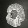 Buy cheap 21" Polypropylene Bouffant Caps 10GSM For Examination / Cleanroom Environments from wholesalers