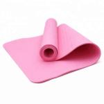 Anti Fatigue Non Slip Yoga Mat Organic Eco Friendly PVC Material Customized