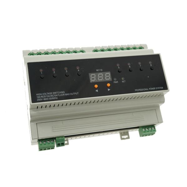 Buy cheap RS-485 Intelliegent System Lighting Control Module With 8 Channels Execution from wholesalers