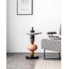 Buy cheap ODM Marble Topped Pedestal Coffee Table 18 inch Round Coffee Table from wholesalers