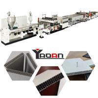 Buy cheap PP Hollow Building Formwork Production Line For Building Material , PP Hollow product