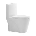 Bathroom Porcelain One Piece Toilet Elongated Sanitary Ware Toilet