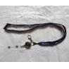Buy cheap Luxury tube lanyard with metal retractible badge reel from wholesalers