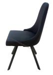 Polyester Upholstered Dining Room Chairs High Density Sponge Bedroom Use