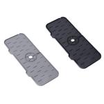 Sink Draining Pad Behind Faucet Splash Water catcher Mat Silicone Faucet Mat for