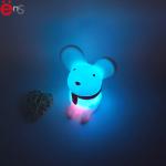 3D Mouse Night Lights Lamps For Kids Cute Gift Non Phthalate Pvc Material OEM