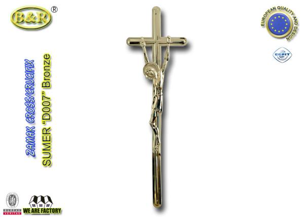 Zamak cross and crucifix zinc alloy coffin decoration funeral accessories D007