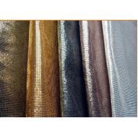 Buy cheap Flexible Metal Bead Curtain Room Divider , Metal Sequin Fabric For Decoration product