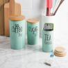 Buy cheap Tea Ceramic Tableware Set Canister Ceramic Candle Jar Durable from wholesalers