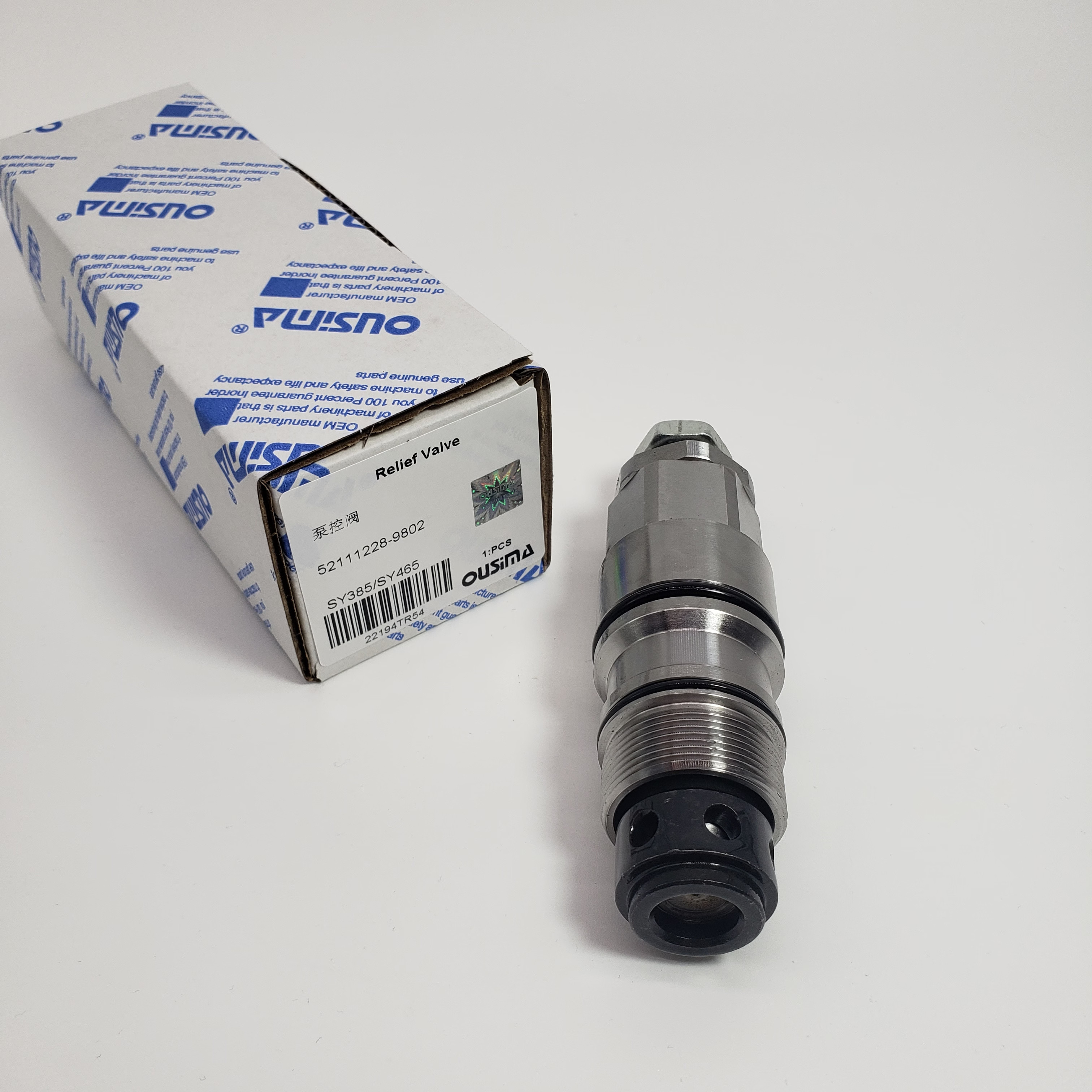 52111228-9802 Relief Valve For Sany SY385 SY465 SY305 SY485