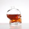 Buy cheap Extra Flint Hot Stamping Custom Spirits Glass Bottle with Delicate Skull Engrave from wholesalers