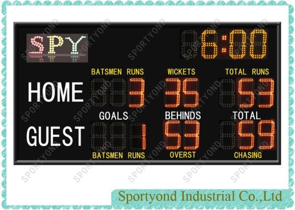Buy cheap Electronic Scoreboard For Australian Soccer/football sports from wholesalers