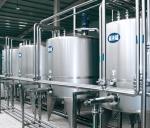 Food Grade CIP Cleaning System / Wash In Place System Accurate Temperature