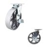 Buy cheap 8x2 Inch Cast Iron 300kg Capacity Hollow Swivel Lock Heavy Duty Casters from wholesalers