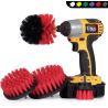 Buy cheap 4pcs Nylon PP Drill Cleaning Brush Set Wheel Cleaning Brush from wholesalers