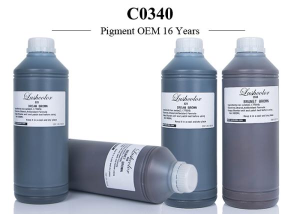 OEM Semi Permanent Makeup Pigments , 1000ml Big Bottle More Than 110 Colors