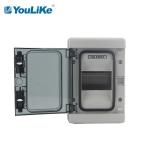 IP65 Waterproof 4 Way Junction Box , 4 Pole MCB Enclosure Box Outdoor