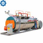 4 Ton 4000kg Energy Saving Fire Tube Gas Oil Fired Steam Boiler For Rubber