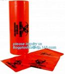 yellow/red/black biohazard autoclave bag/biohazard autoclavable bin liner,