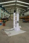 8m manual winch telescopic mast/steel telescopic mast/ lighting telescopic mast