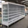 Buy cheap Supermarket open milk yogurt cooler, multi-deck refrigerator fruit display stand for sale from wholesalers