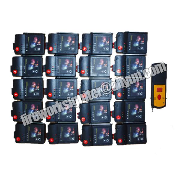 Buy cheap AA Batteries 433MHZ 20 Cues Digital Firing System For Wedding from wholesalers