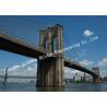 Buy cheap Modern Tall Wire Suspension Bridge , Clear Span Bailey Structural Steel Cable Bridge from wholesalers