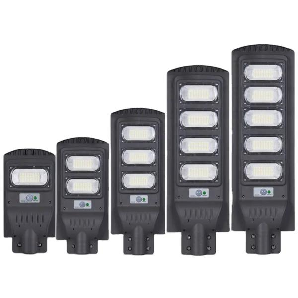 180W Solar-Powered Motion-Activated ABS Outdoor Intelligent Street Lighting