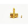 Buy cheap Flange Mount Cable Female Straight 1-hole Flange SMP RF Connector from wholesalers