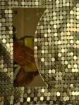 Shuolong Hotel Metal Sheet Cloth Decorative Steel Metal Sequin Cloth