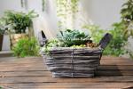 home dicorative wicker garden baskets table flower wicker basket manufacturer