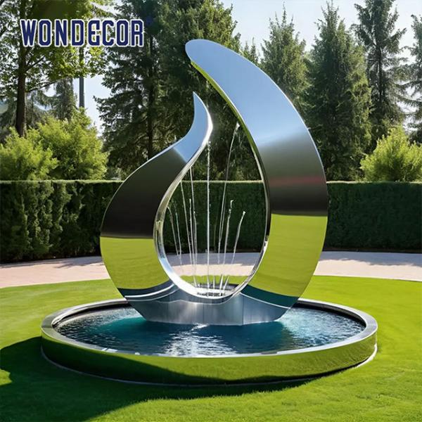 Buy cheap Outdoor swimming pool metal decoration abstract geometric musical symbols stainless steel sculpture from wholesalers