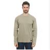 Buy cheap 100% Cotton Khaki FR Henley Shirts NFPA2112 UL Certified Men Use from wholesalers