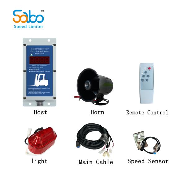 Buy cheap 2w Anti Vibration Programmable Forklift Speed Alarm from wholesalers