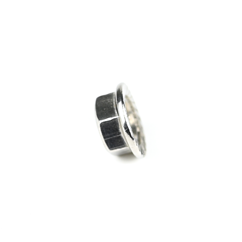 Customizable Din6923 A2 Stainless Steel Hexagon Flange Nut M6 1mm
