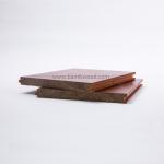 12mm Hand Scraped Bamboo Flooring Charcoal Moisture Resistant