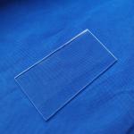 Punching Clear Quartz Glass Plate High Transmission Protect Transparent For UV