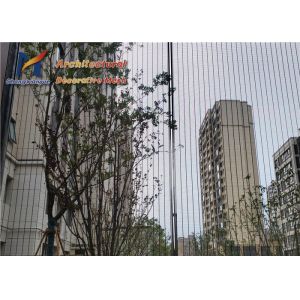 SS316L Architectural Cable Mesh 8m Garden Wire Mesh Panels