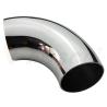 Buy cheap Easy Installation SS 201 304 316 Mirror Satin Inox Stair Accessories 63.5mm 2 1/2 Inch OD Stainless Steel Handrail Elbow from wholesalers