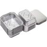 Buy cheap 1LB Custom 8342 Aluminum Foil Food Containers 450ml Food Container Foil With Lid from wholesalers
