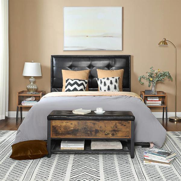 Buy cheap Nightstand Set for Sale, 2 of Nightstands Table, Industrial Bedside Table, ULET188X from wholesalers