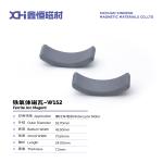 Buy cheap Wet Molding Process Sintered Ferrite Magnet for Motorcycle Motor W152 from wholesalers