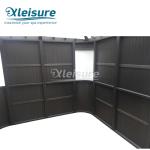 Buy cheap Stylish Enclosed Hot Tub Gazebo , Hot Tub Shelters Gazebo 2.4m × 2.4m  × 3.6m Height from wholesalers