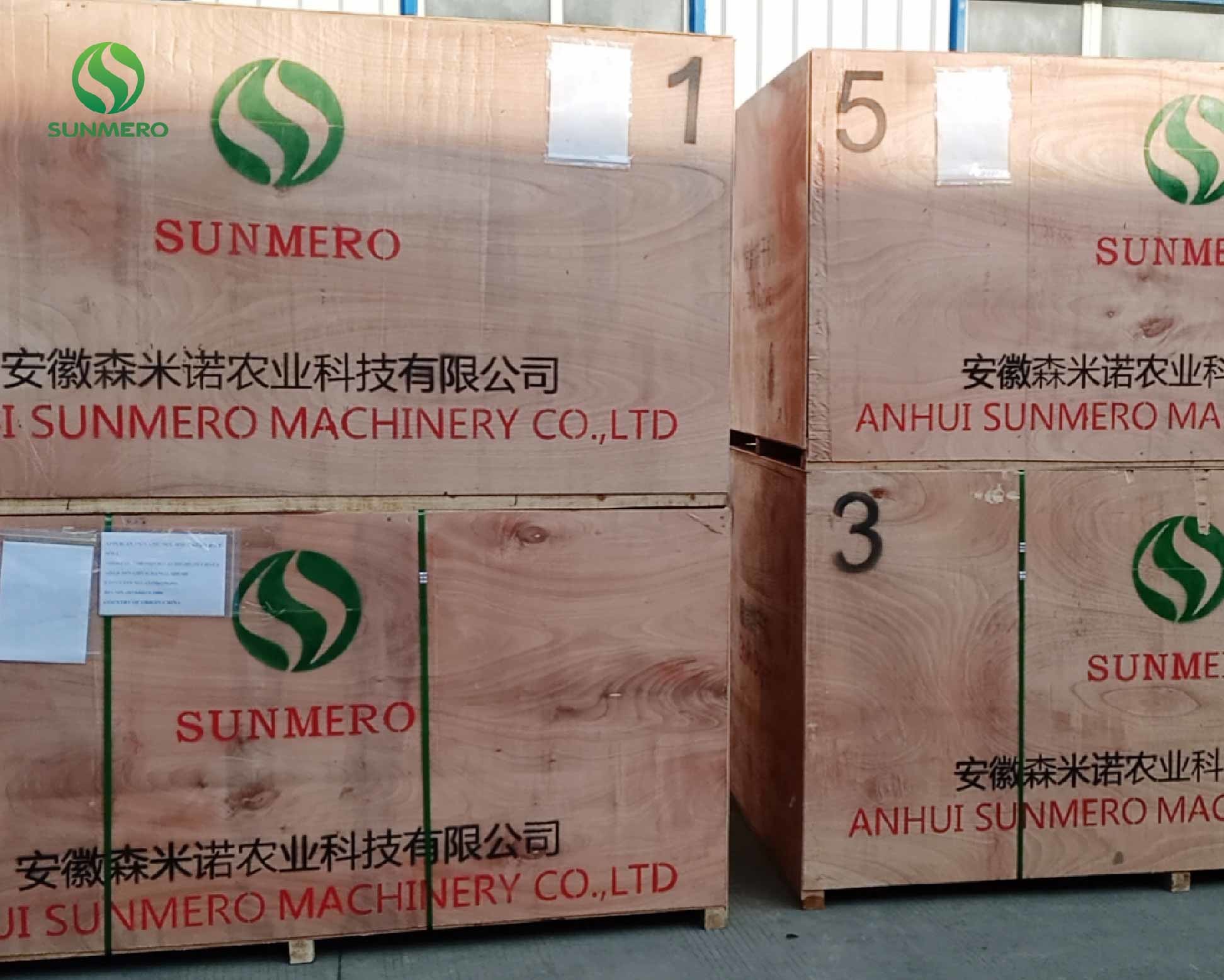 Sunmero Batch Type Rice Grain Dryer Agriculture Farm Machine 30 Tons For Wheat