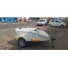Buy cheap Cold Rolled Steel Fiberglass Motorcycle Trailers / Fiberglass Luggage Trailer from wholesalers
