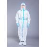 Buy cheap PP SF 65g White Disposable Microporous Coveralls With Hood from wholesalers
