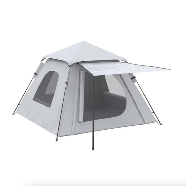 Buy cheap 118*118*78.75Inch 2-3 Person Waterproof Automatic Pop Up Camping Tent with Fiberglass Poles and Mesh Windows from wholesalers