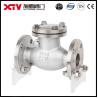 Buy cheap Customized Request ANSI 150lb Industrial Flanged Swing Check Valve in Stainless Steel from wholesalers
