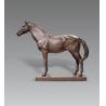 Buy cheap Outdoor brass horse statues, bronze horse sculptures for decoration, China sculpture supplier from wholesalers